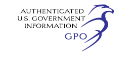 AUTHENTICATED U.S. GOVERNMENT INFORMATION GPO